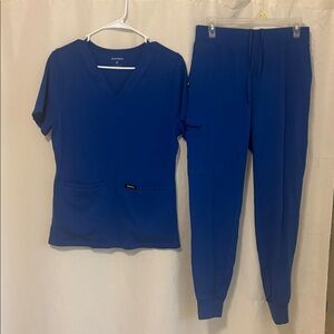Jaanuu Classic Blue Medical Uniform